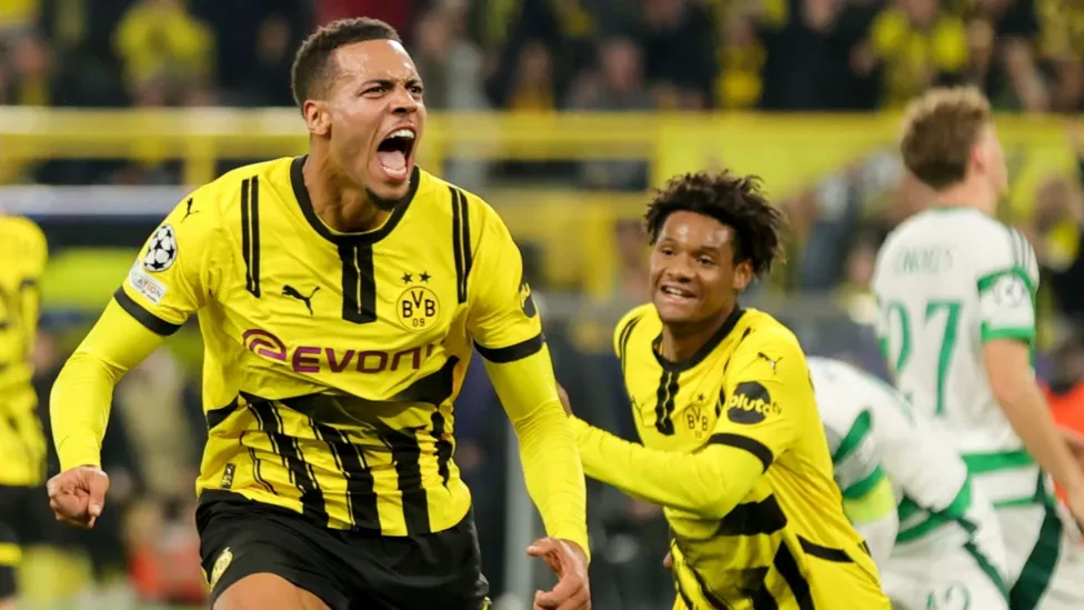 Rampant Dortmund put seven past chastened Celtic