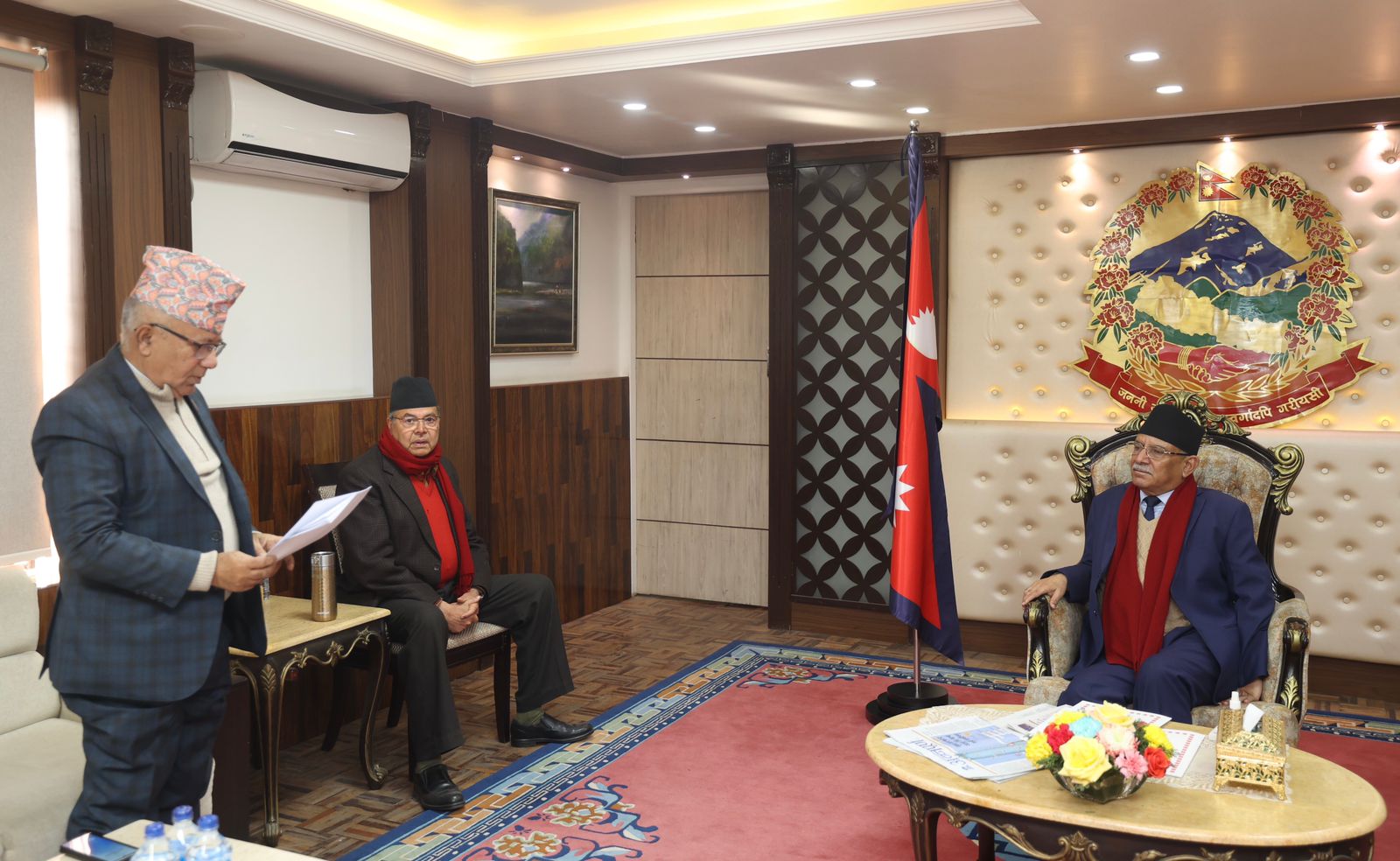 Read the 20-point memorandum submitted by CPN (US) to the Prime Minister Dahal