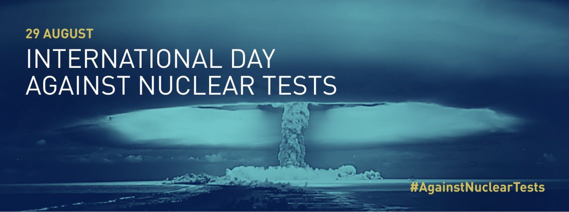 International Day against Nuclear Tests today