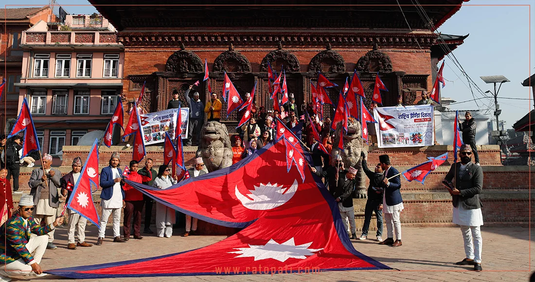 In pictures: National Flag Day being observed today