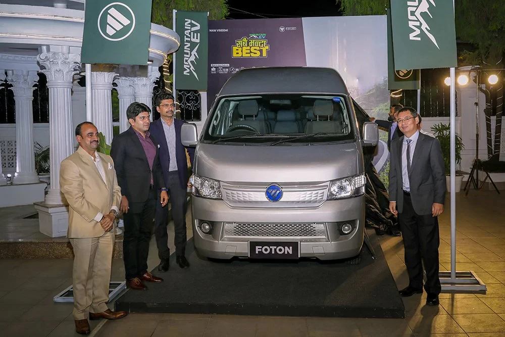 Foton Nepal debuts 100 Mountain EVs, tailored for Nepal’s geographical challenges