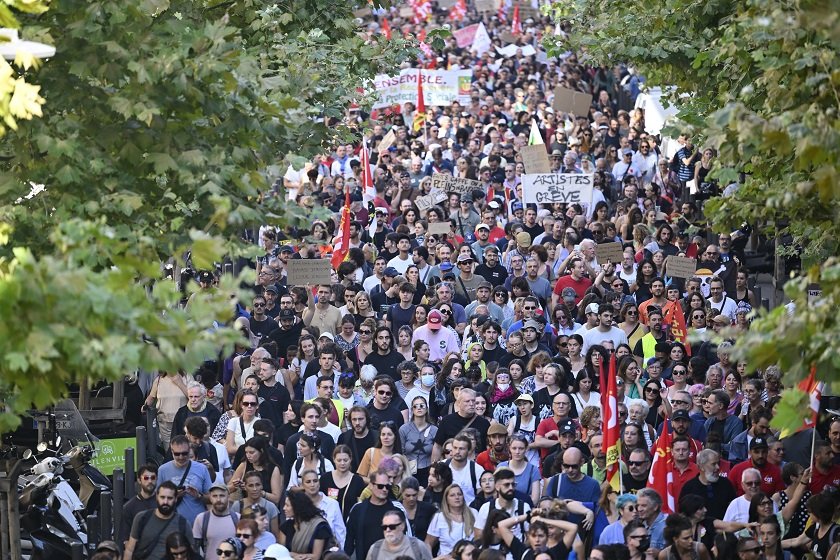 Nationwide Strikes and Protests in France Over Budget Cuts