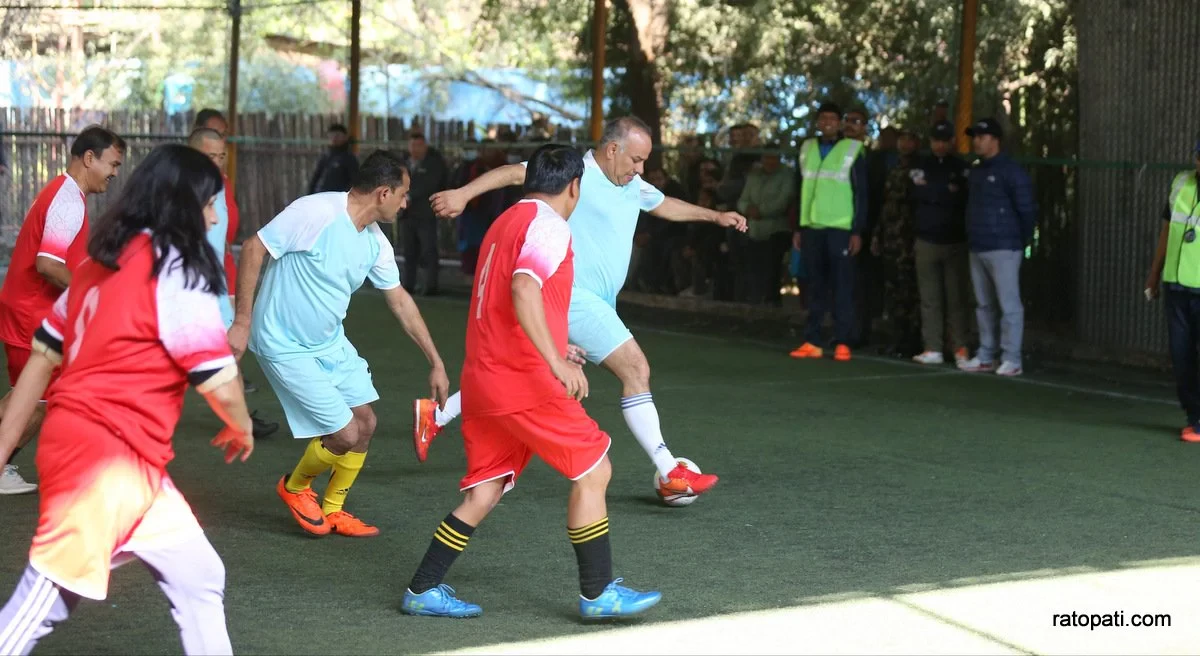 In pictures: Friendly futsal match between members of National Assembly and House of Representatives