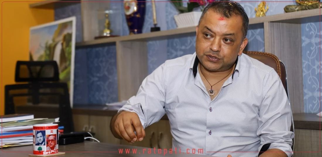 Gagan Thapa expresses dissatisfaction with Prachanda's statement