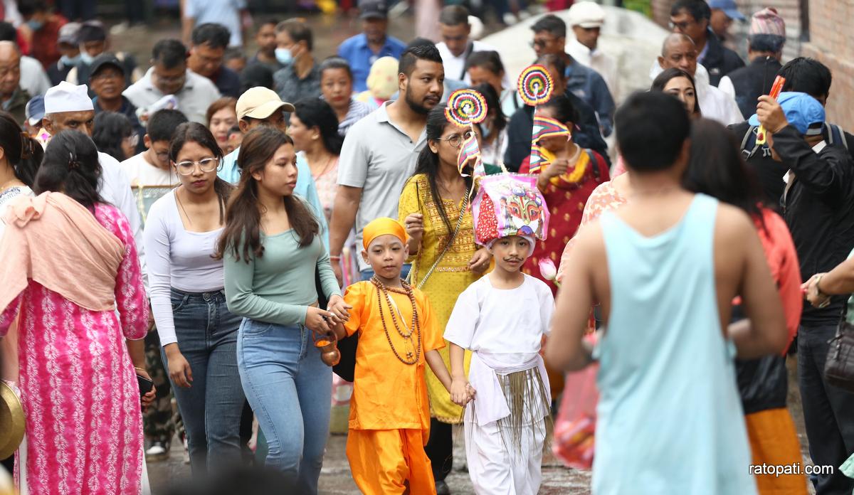 Gai Jatra being observed in Basantapur (In pics)