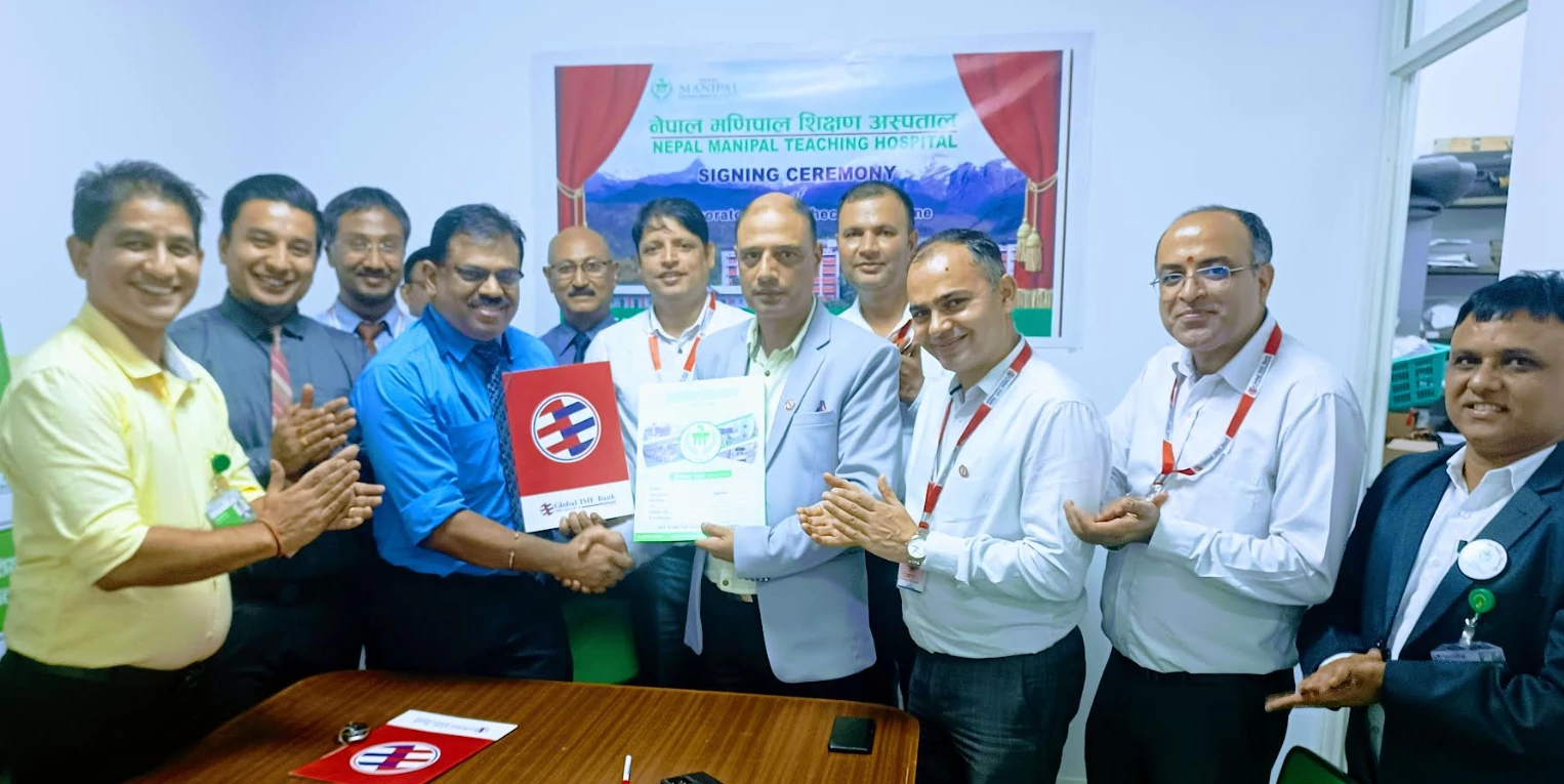 Global IME Bank partners with Nepal Manipal Hospital for customer health discounts