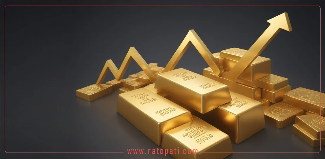 Gold price increases