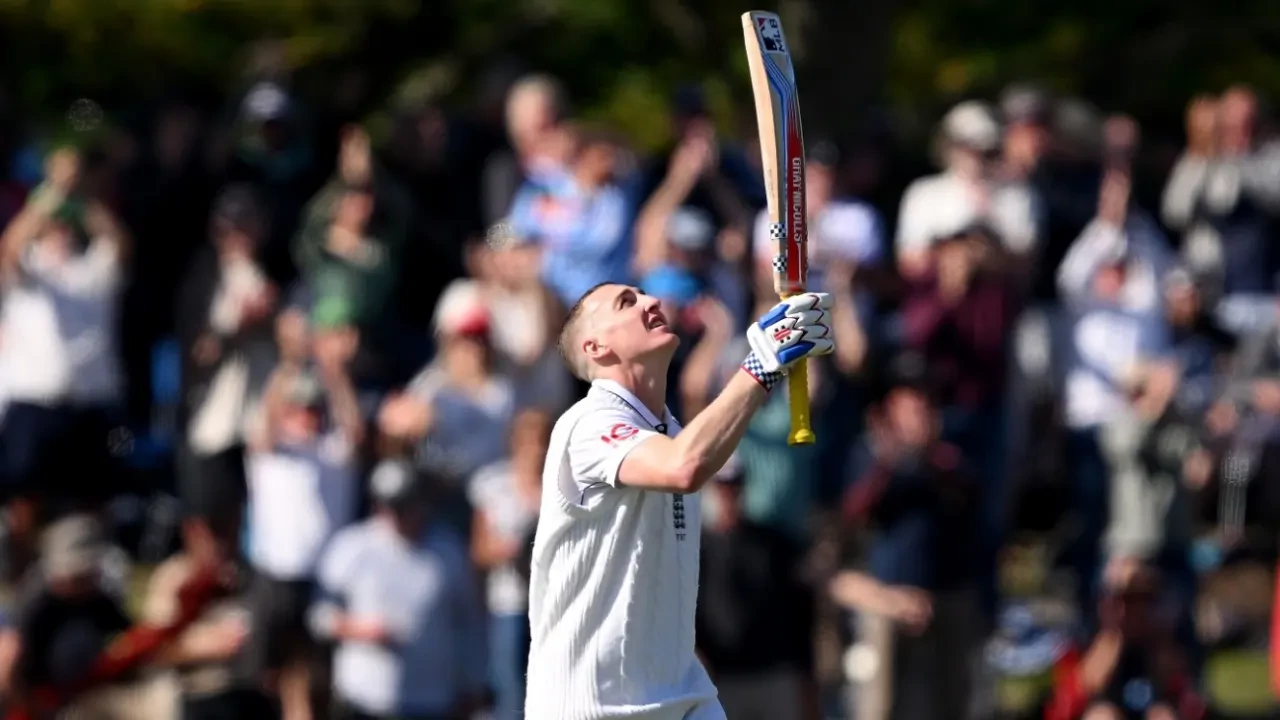 Harry Brook rides his luck for century as fielding lapses cloud New Zealand's day