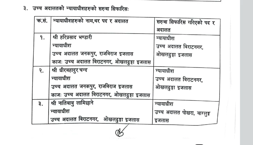 High court transfer