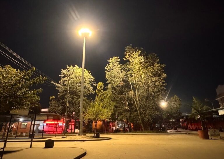 Installation of High Mast Lights in Kathmandu