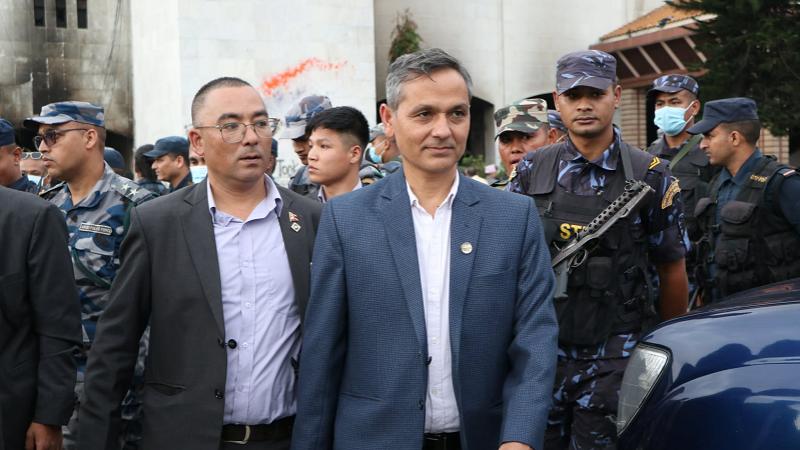 OPMCM denies reports of pressure to oust Home Minister Aryal