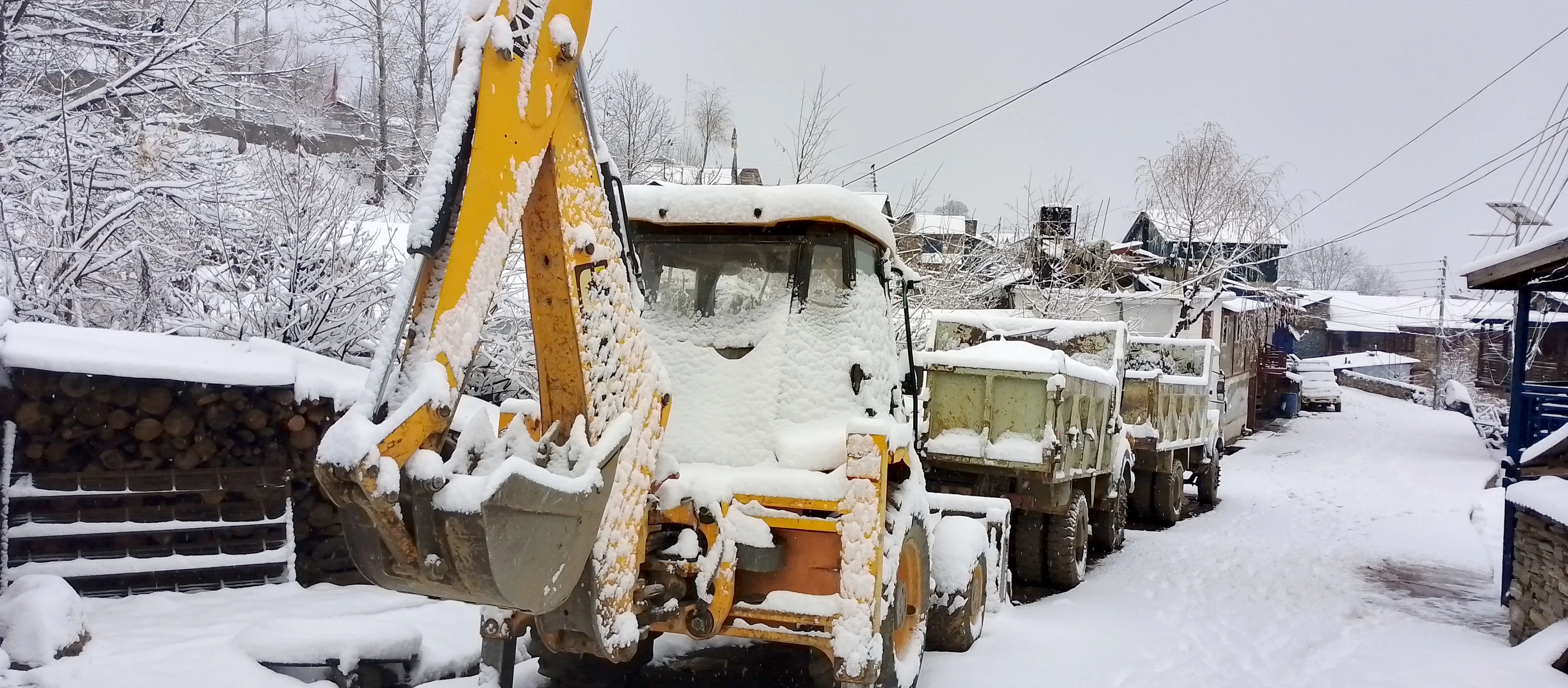 Heavy snowfall hits Humla