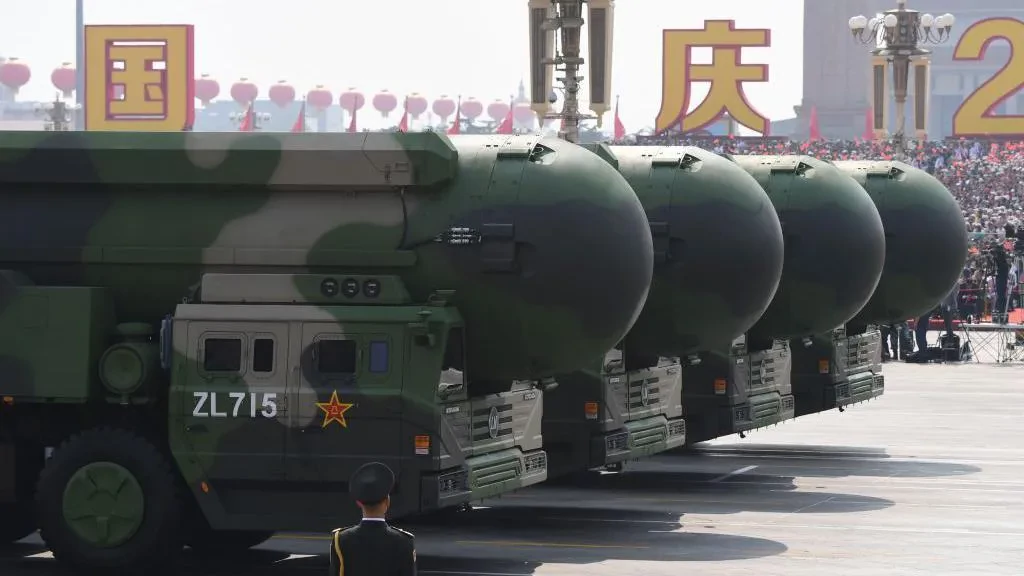 China test-fires ICBM for first time in decades