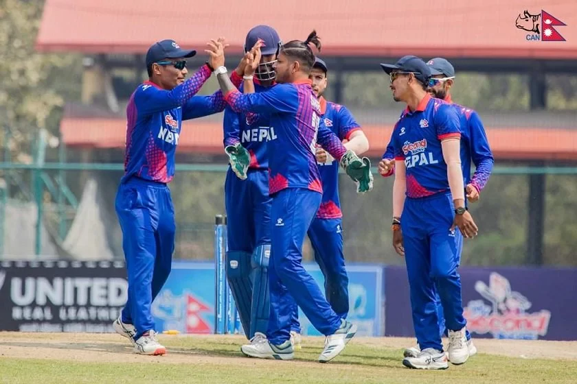 Nepal thrashes PNG by nine wickets