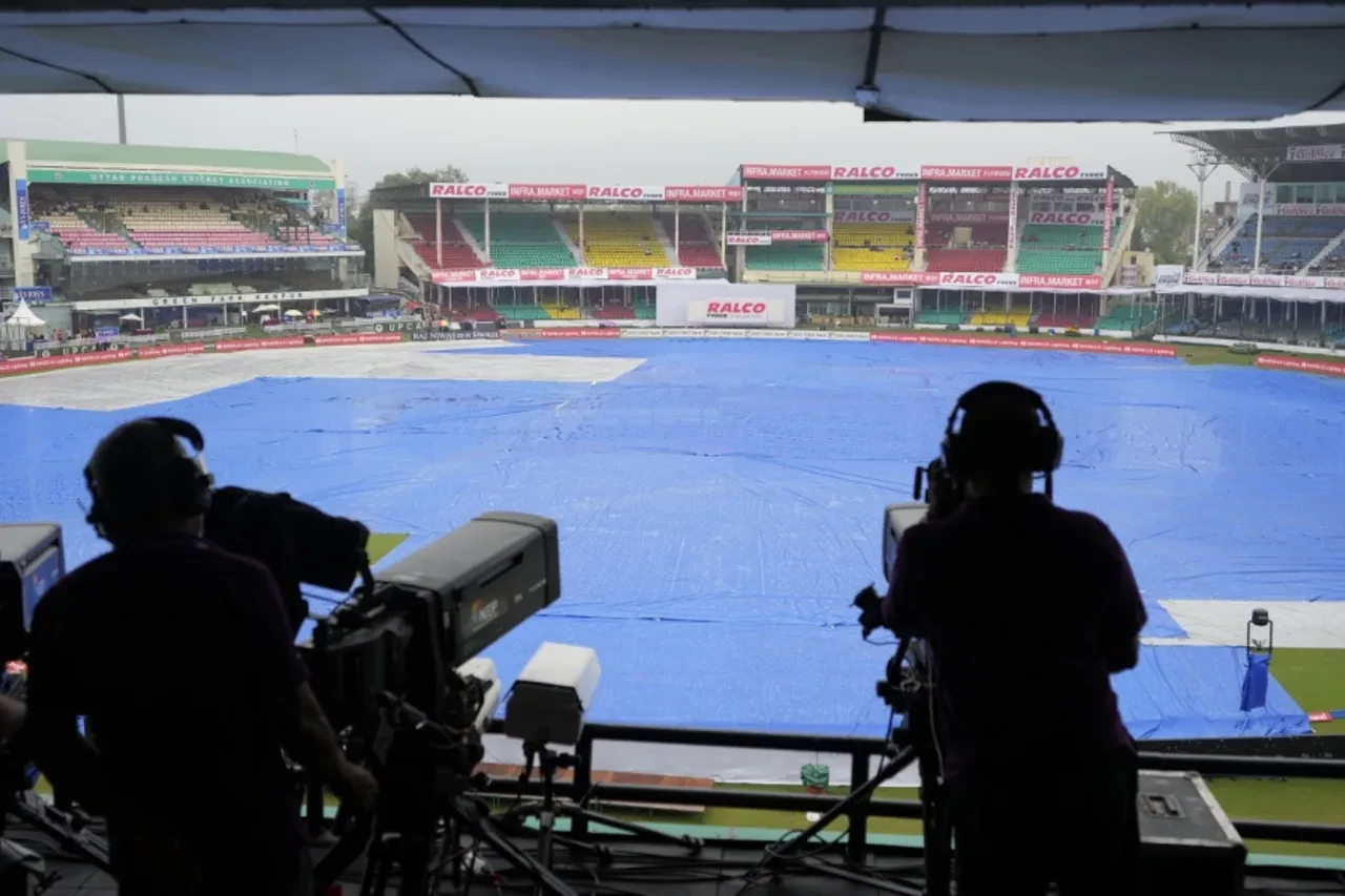 Ind vs Ban: Persistent drizzle in Kanpur washes out second day