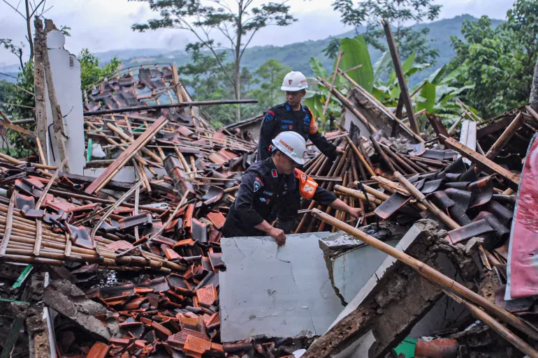 Deadly landslides, flash floods hit Indonesia’s Java island