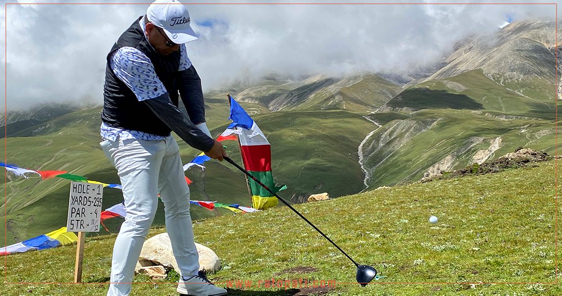 World's highest golf course: A hole-in-one destination in Mustang