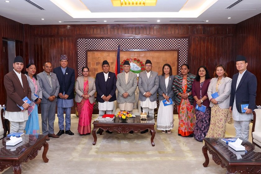 Inter-Legislature Forum submits Pokhara Declaration to PM Oli