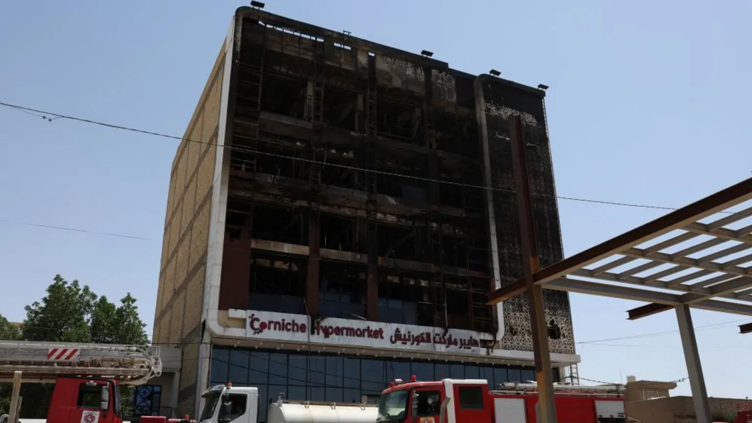 Deadly Fire Ravages Iraqi Shopping Mall, Killing 60