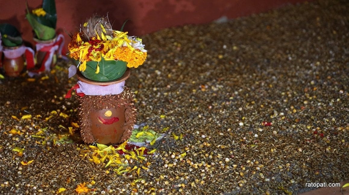 Dashain Festival begins: Ghatasthapana rituals observed nationwide