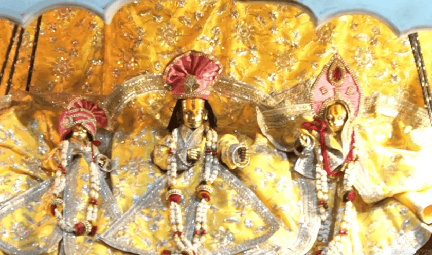 The temple of Mithilanchal started the glory of Jhulanotsav