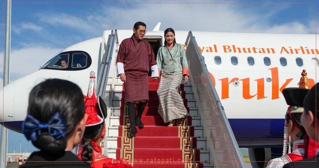 Bhutan King Wangchuk to have brief stopover at TIA on Thursday