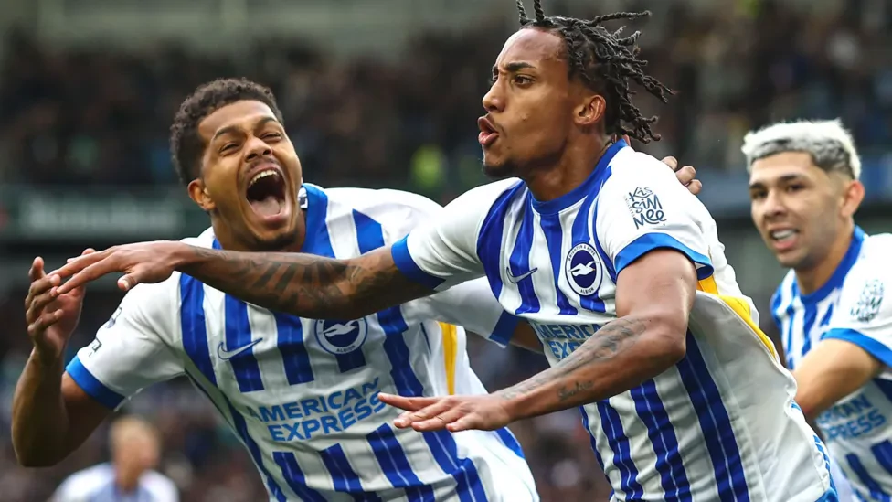 Brighton score 95th-minute winner to beat Man Utd