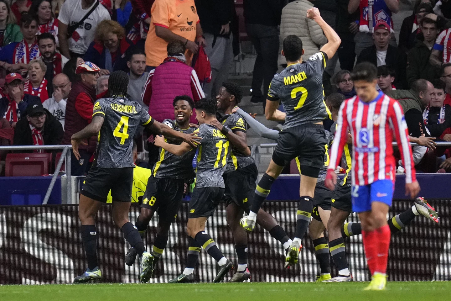 Champions League: Jonathan David sets scoring mark to help Lille beat Atletico Madrid