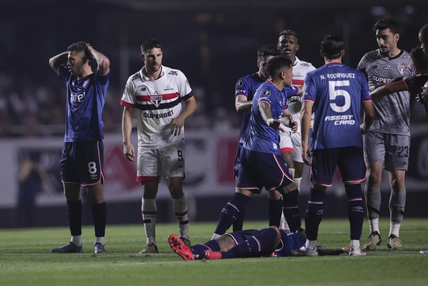 Uruguayan soccer player Juan Izquierdo dies, days after collapsing during a game in Brazil