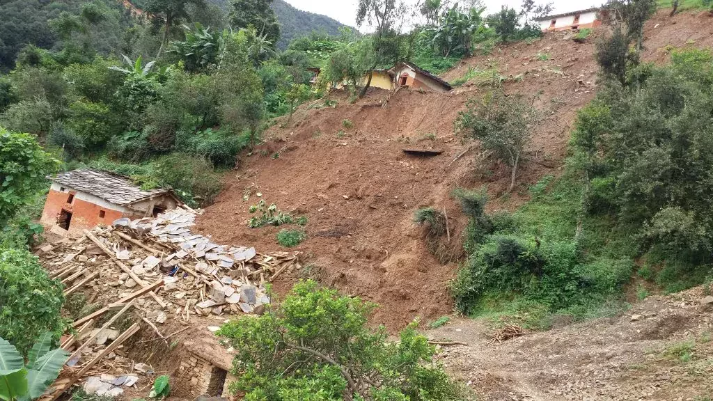 Two killed and one injured in landslide in Kaski
