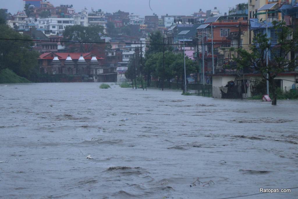 Downpour in Kathmandu Valley: Alert issued for safety