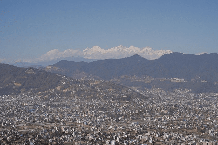 Kathmandu's sky clears after recent rain