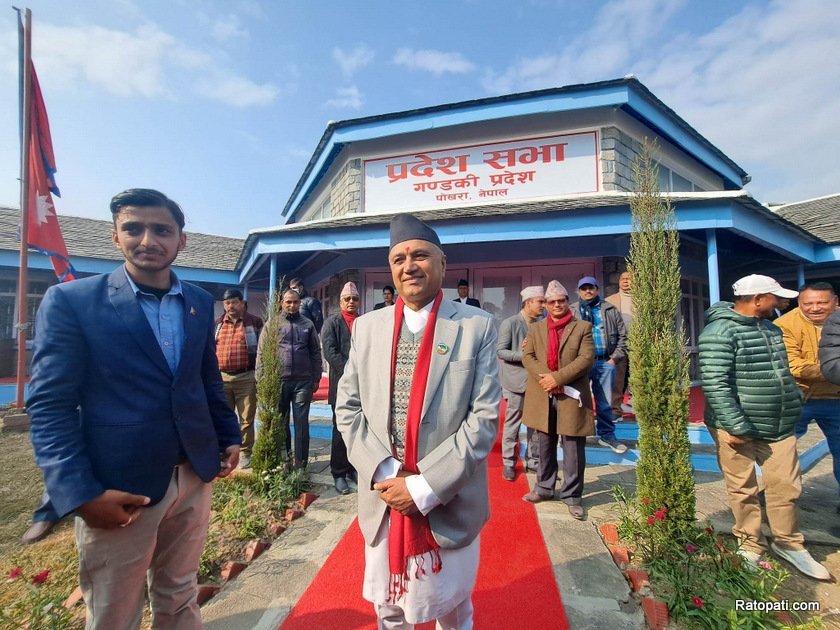 Khagraj Adhikari appointed CM of Gandaki Province