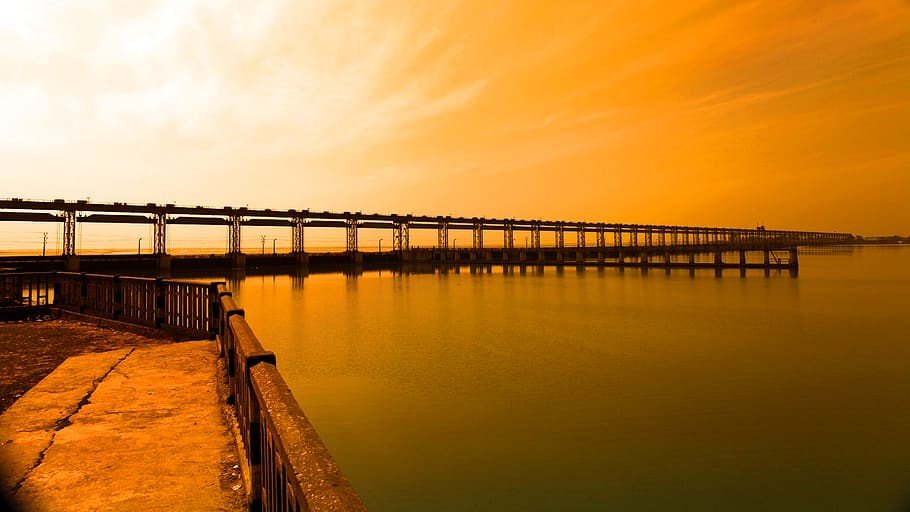 The Koshi Barrage has opened 28 of its 56 sluice gates