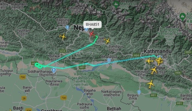 Kathmandu-Bhairahawa flight diverted to Pokhara amid poor weather conditions