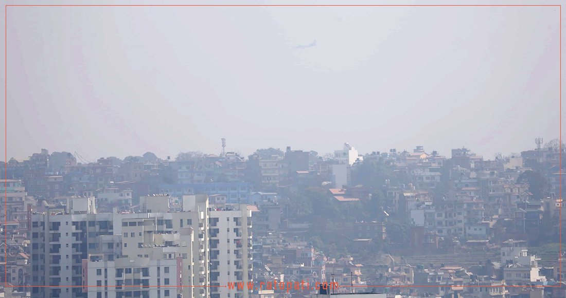 Kathmandu's air pollution worsens amid wildfires and drought (photos)