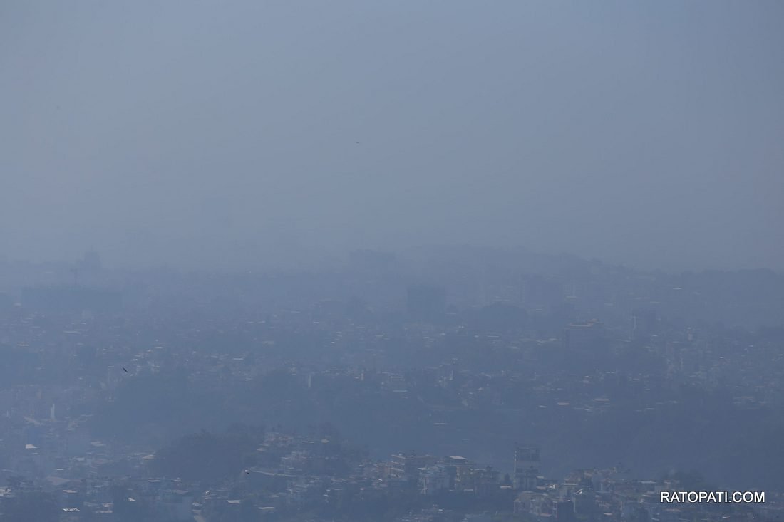 Lack of rain causes persistent air pollution in Kathmandu (photos)