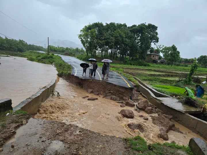 Continuous rain leads to flooding in Birgunj metropolitan city