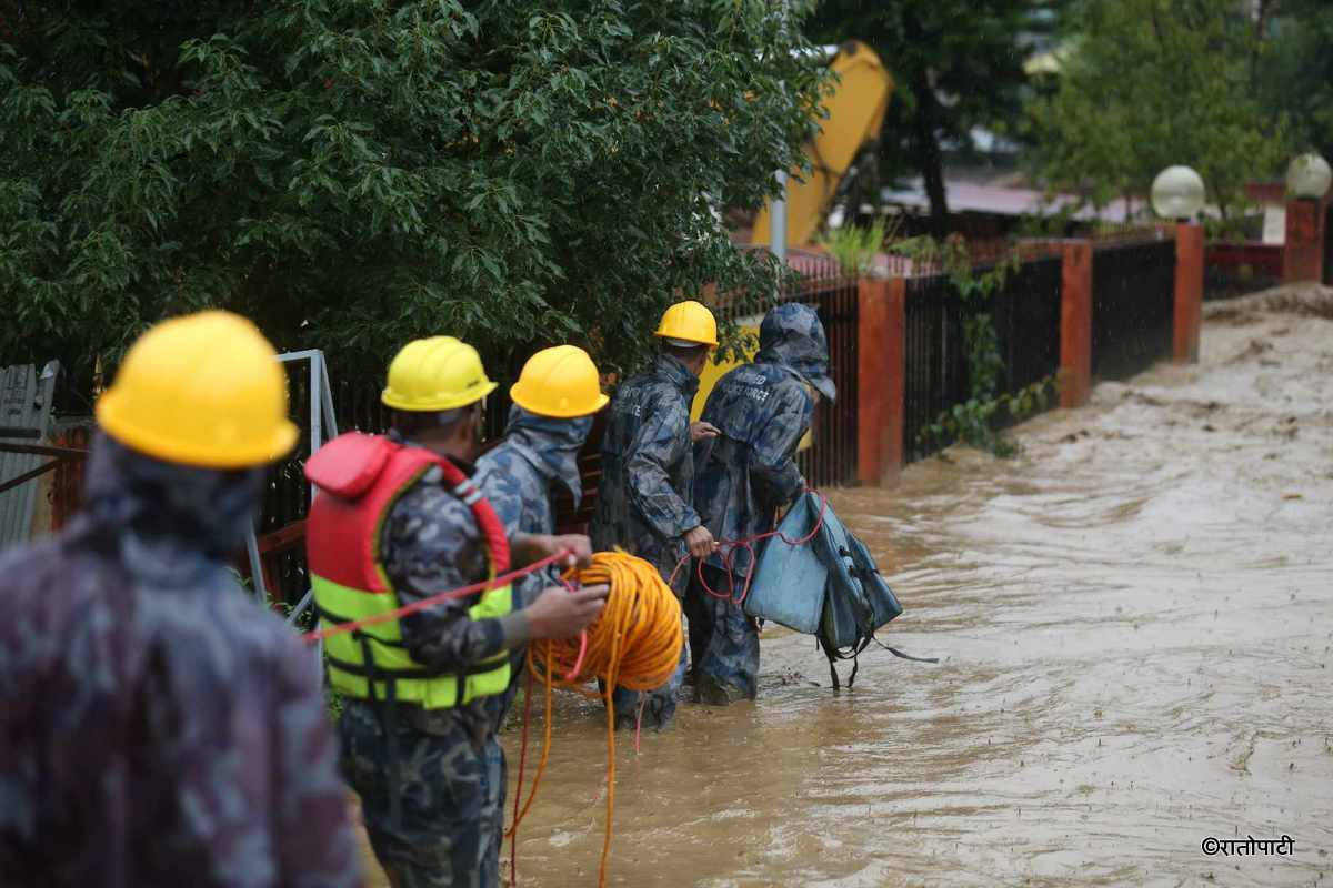 Flood traps 50 in Kusunti garage