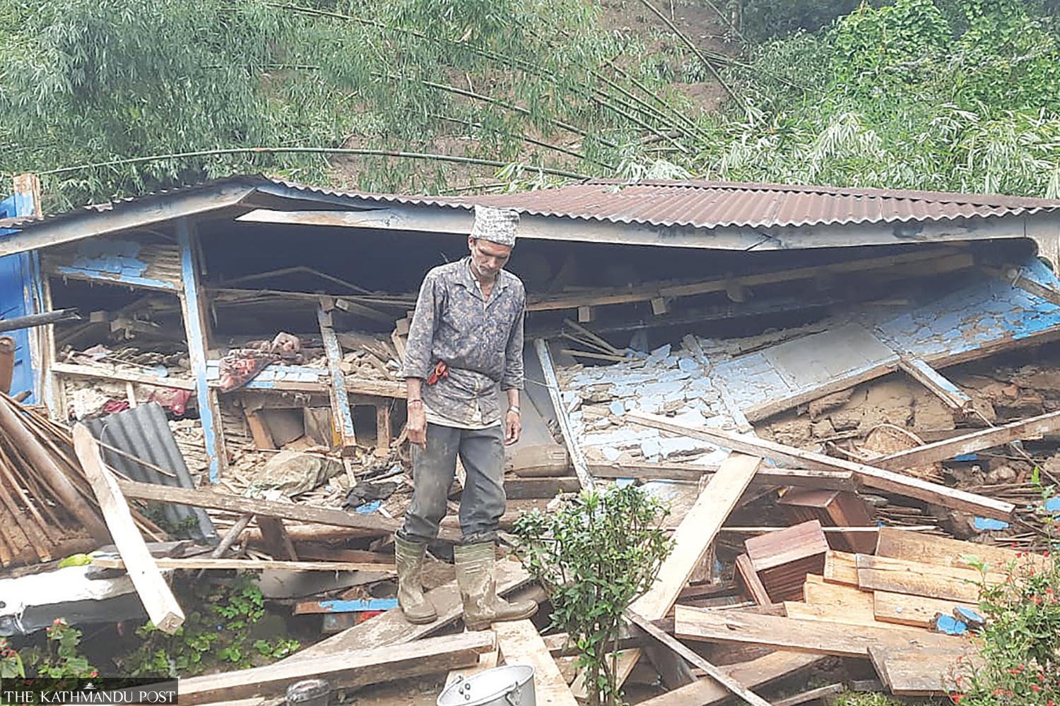 Property worth Rs 40m damaged in recent rain-induced disasters in Jhapa