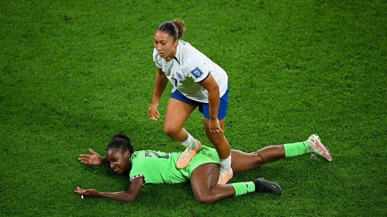 Lauren James apologises for stepping on Nigerian player