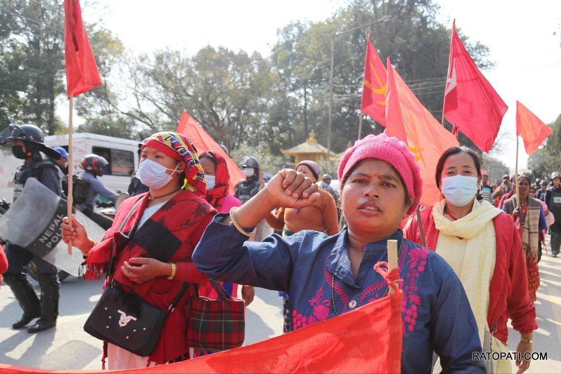 Loan-sharking victims prepare for major protest in Kathmandu