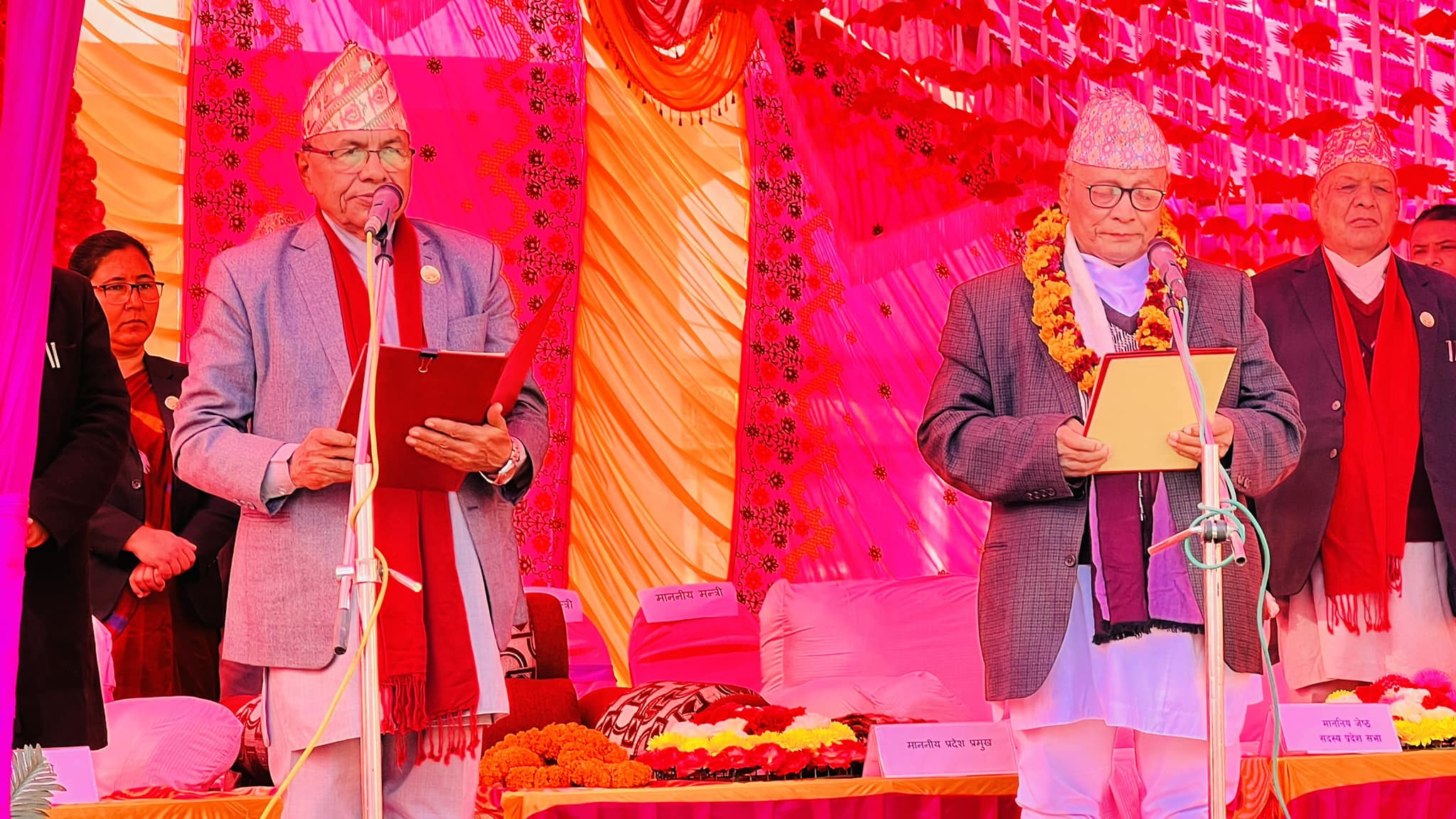 Lumbini Province’s CM Giri sworn in