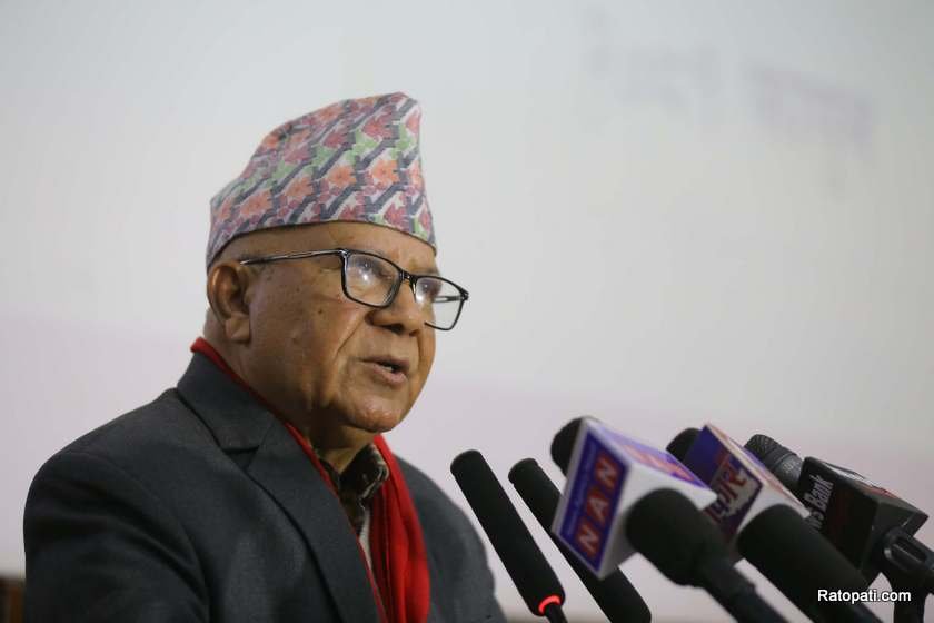 CPN (US) Chairman Nepal denies possibility of party merger