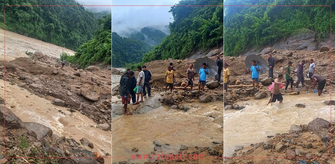 Makwanpur landslide: One person rescued after 12 hours