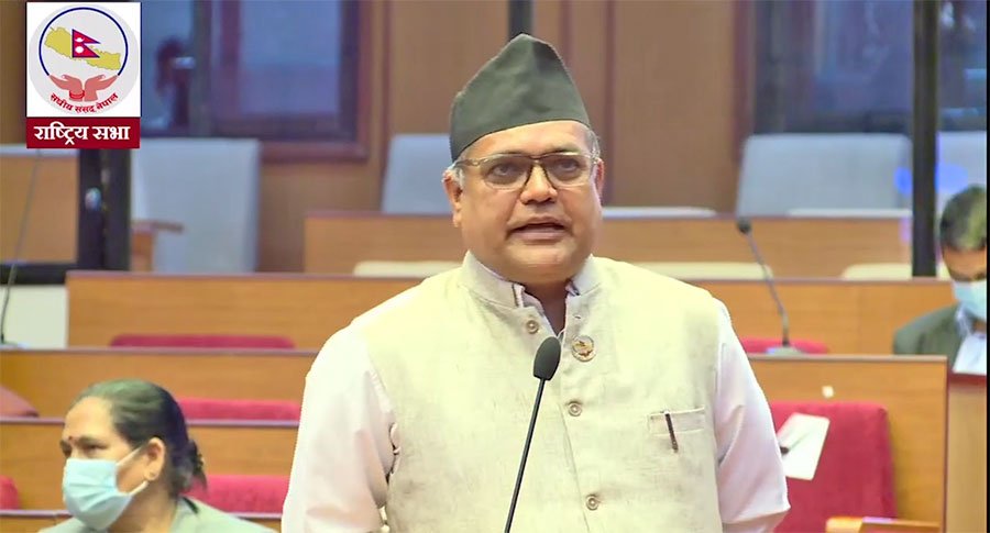 MP Sharma questions Minister Chaudhary over ‘His Majesty's Government’ reference