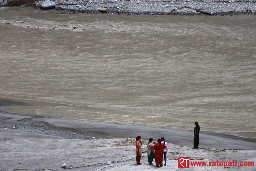 Melamchi river exceeds alert level