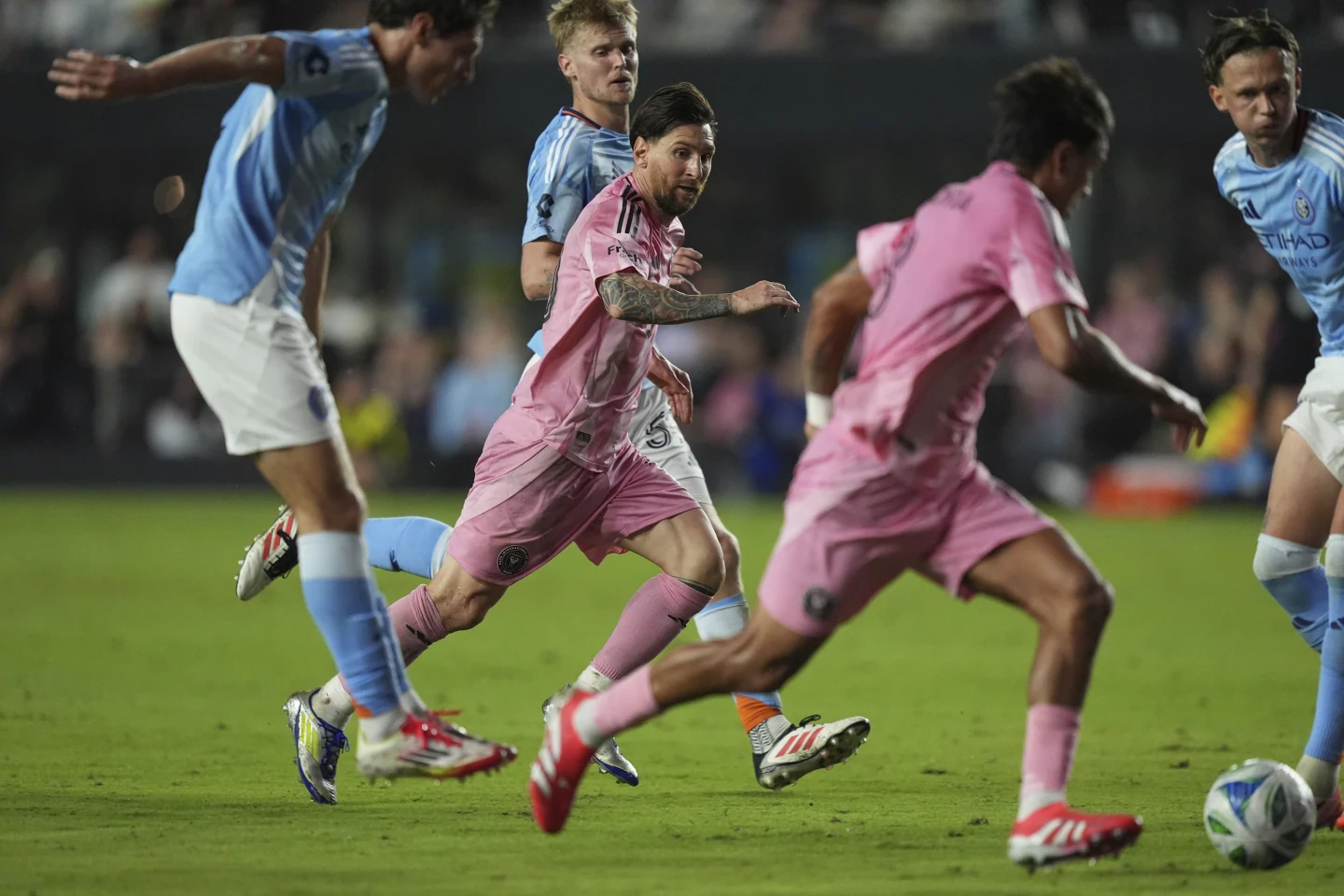 MLS: Inter Miami ties New York City FC 2-2