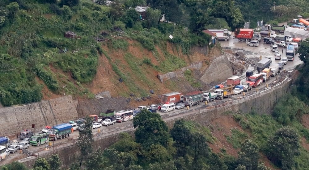 Narayangadh-Muglin road section reopens for two-way traffic