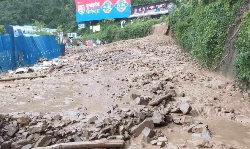 Mugling-Kathmandu road blocked